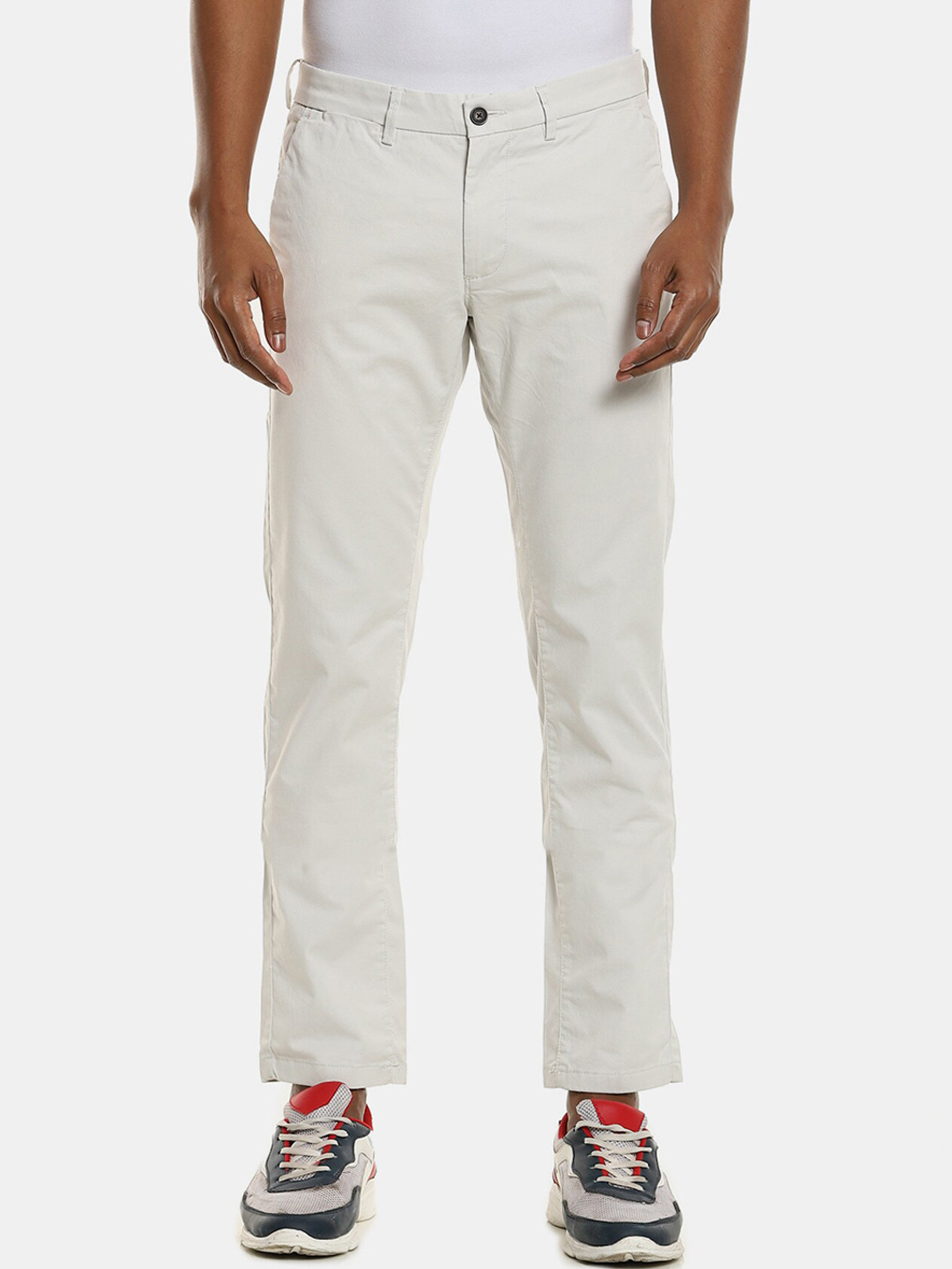 Buy Arrow Sport Men White Chinos Trousers - Trousers for Men 15317428 ...