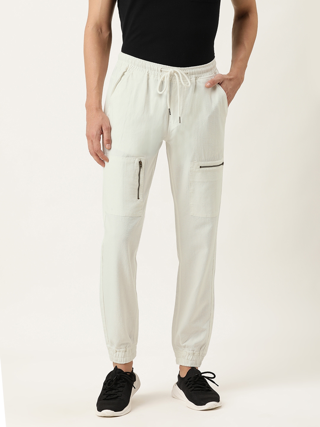 ivoc olive solid joggers