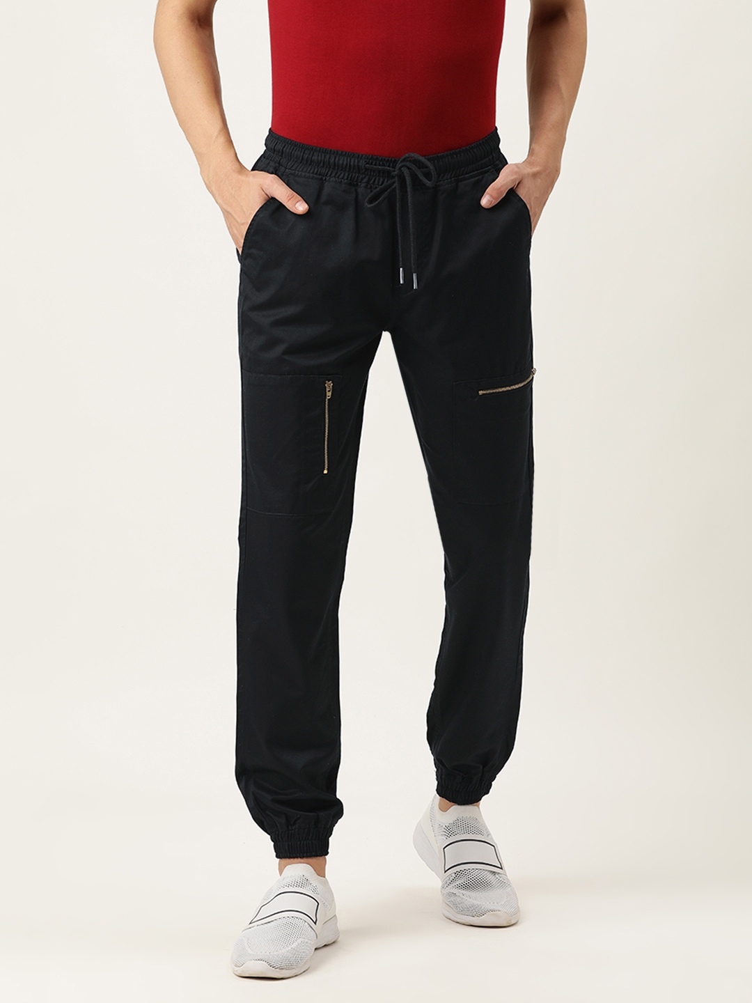 ivoc olive solid joggers