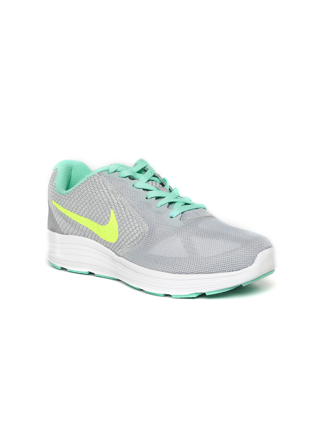 nike women's grey running shoes