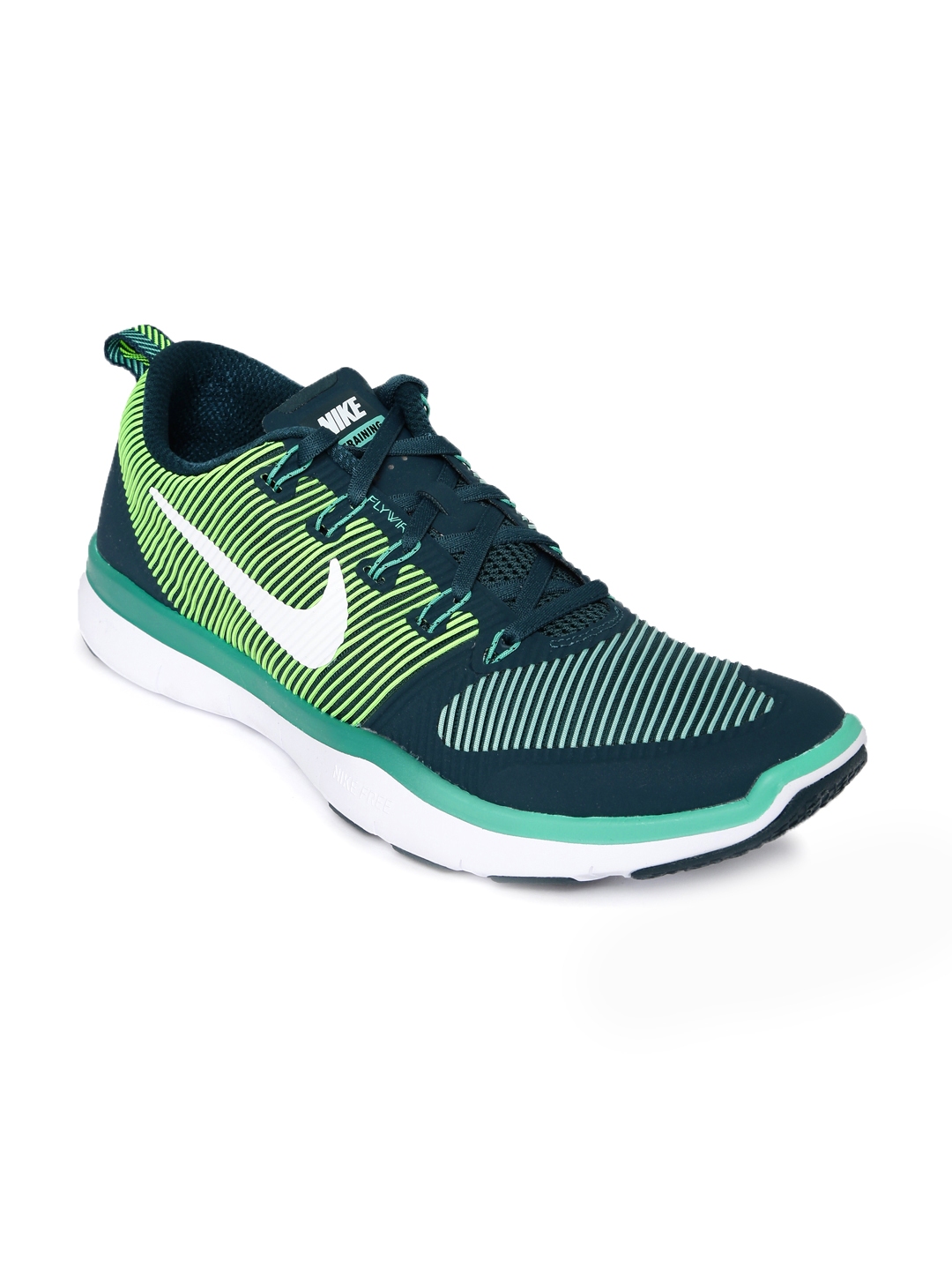nike green training shoes