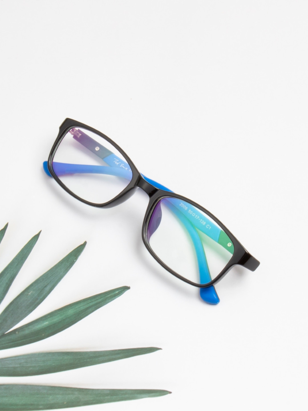 Buy Ted Smith Unisex Transparent Full Rim Rectangle Frames Eyeglasses ...