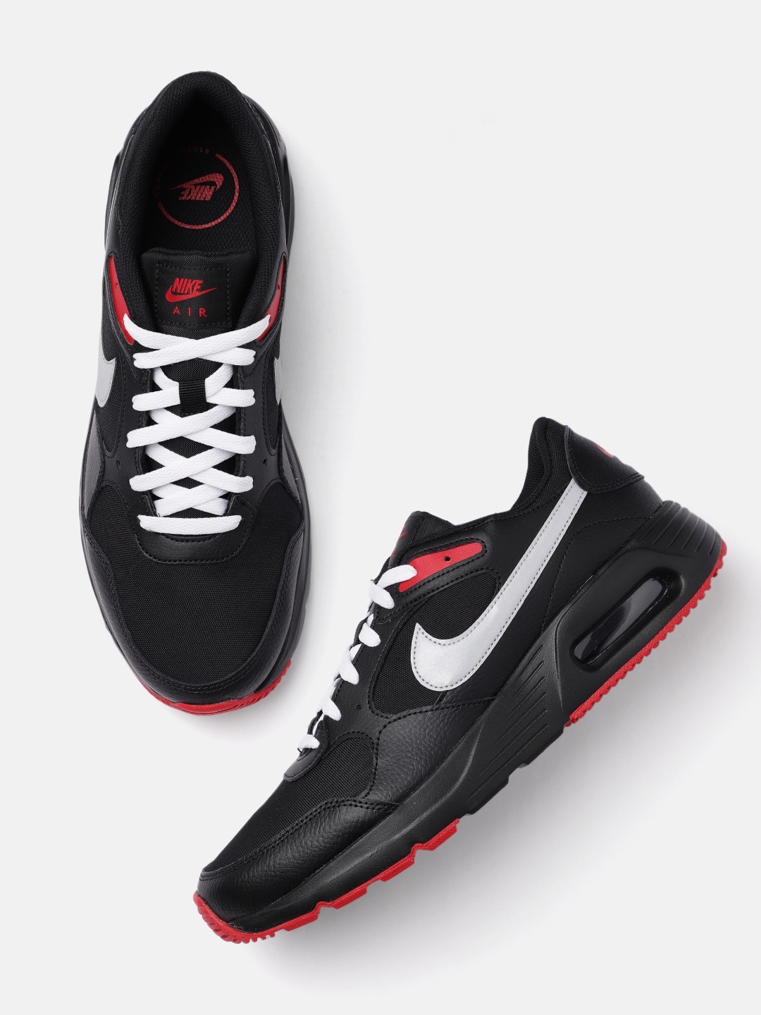 mens black nike air max shoes
