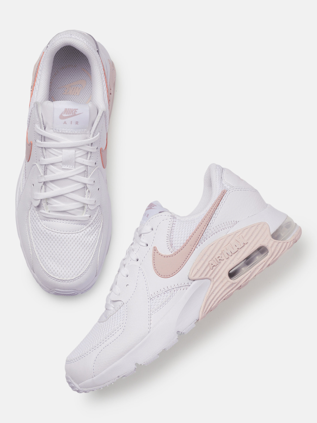womens white nike air max shoes
