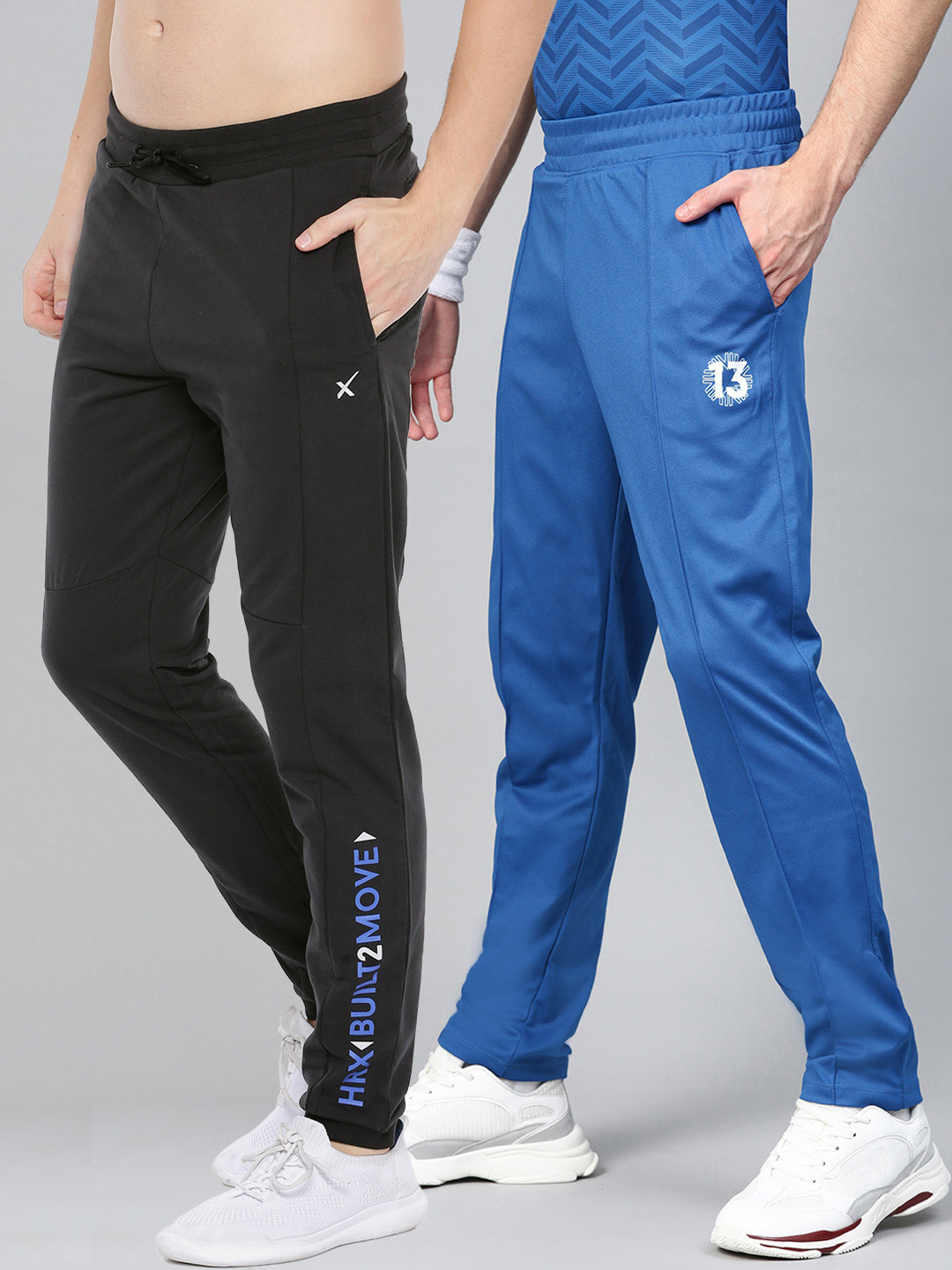 Buy HRX By Hrithik Roshan Men Pack Of Athleisure Joggers & Cricket
