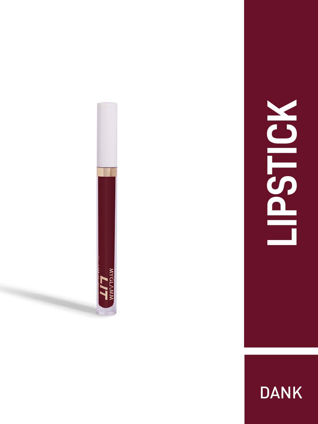 Buy MyGlamm LIT Liquid Matte Lipstick Dank 3ml - Lipstick for Women ...
