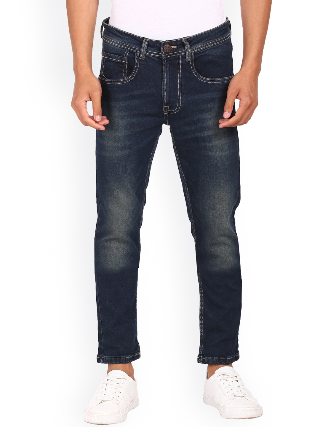 Buy Cherokee Men Blue Heavy Fade Jeans - Jeans for Men 15398002 | Myntra