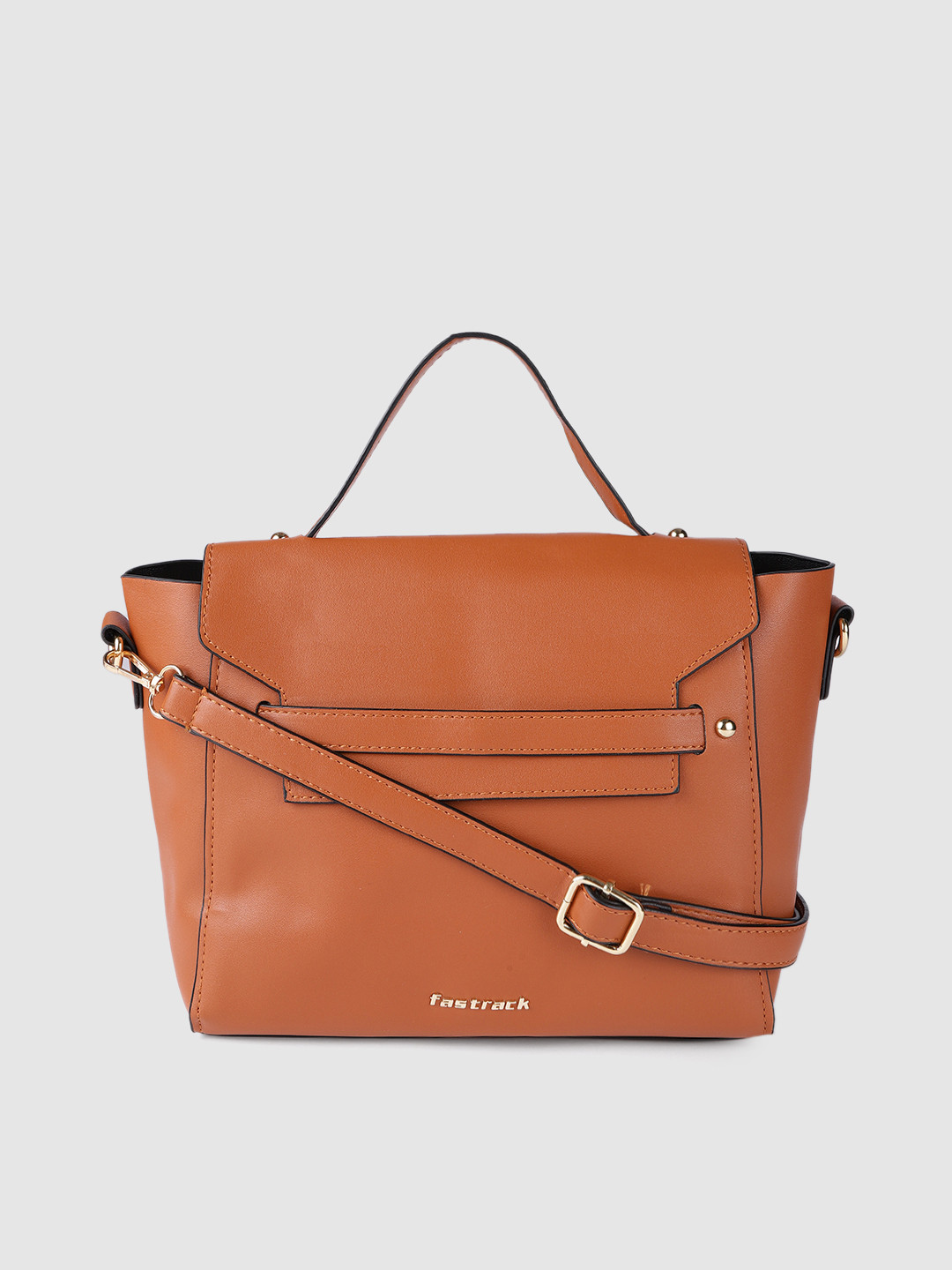 Buy Fastrack Brown Solid Satchel Handbags for Women 15398064 Myntra