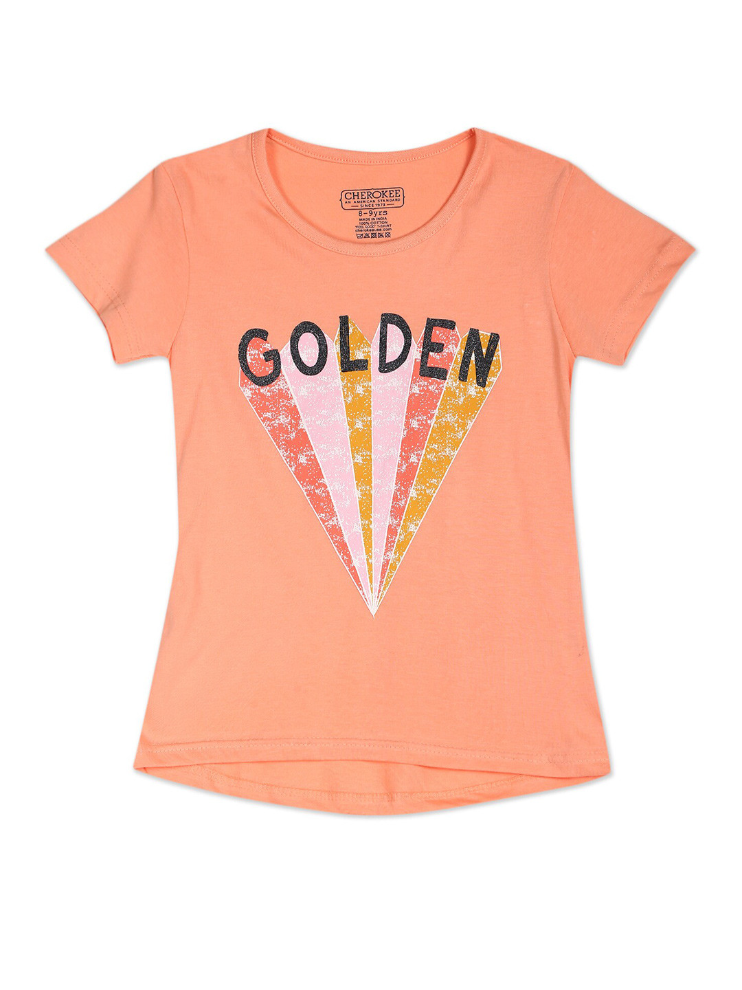 Buy Cherokee Girls Pink Graphic Printed T Shirt Tshirts for Girls