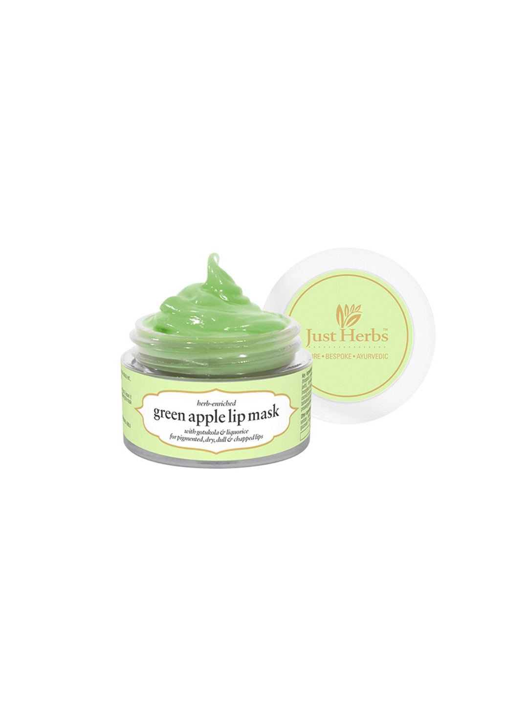 Buy Just Herbs Green Apple Lip Sleeping Mask 15 G Lip Mask for Unisex