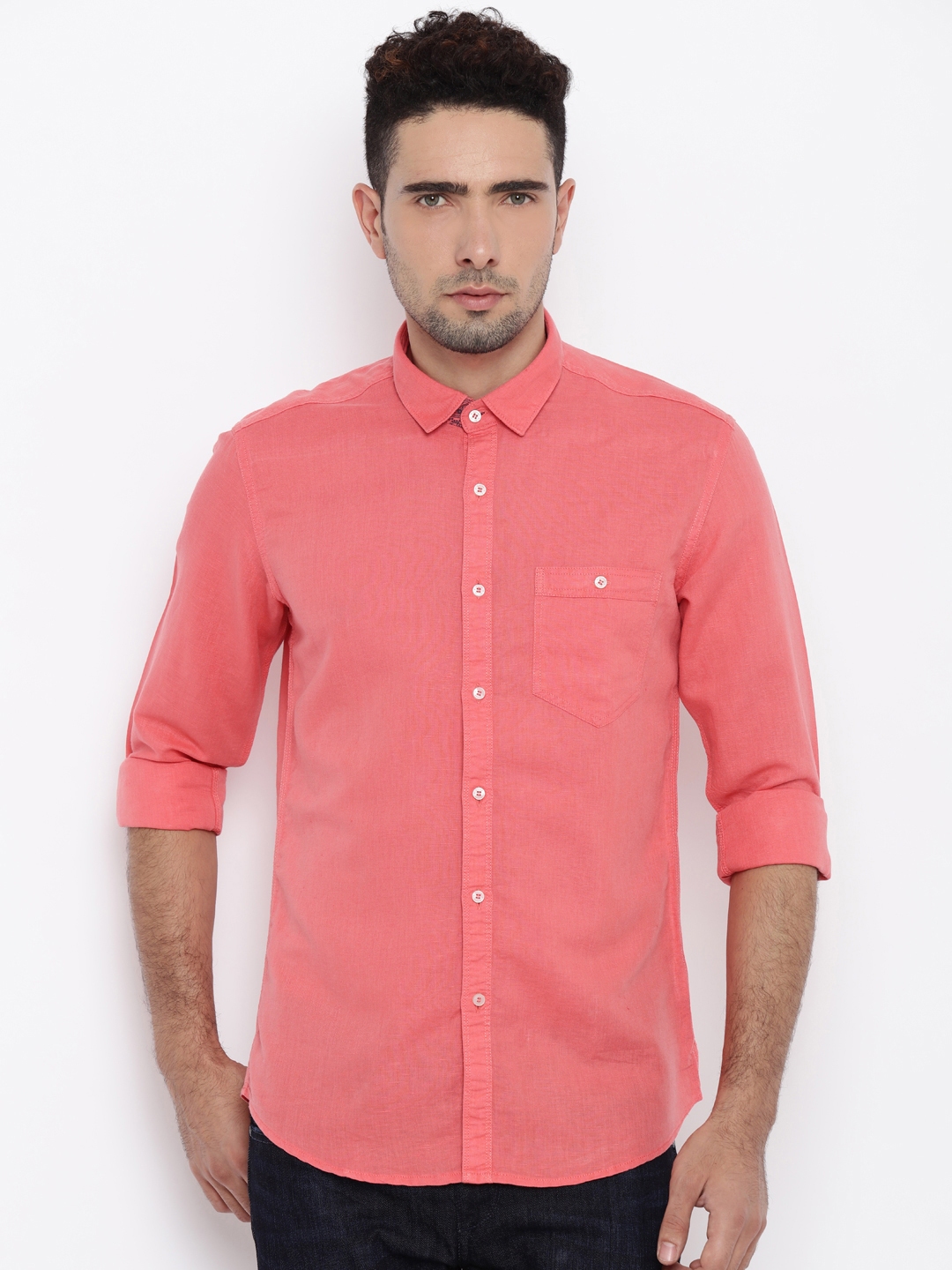 Buy Killer Men Pink Casual Shirt - Shirts for Men 1543200 | Myntra