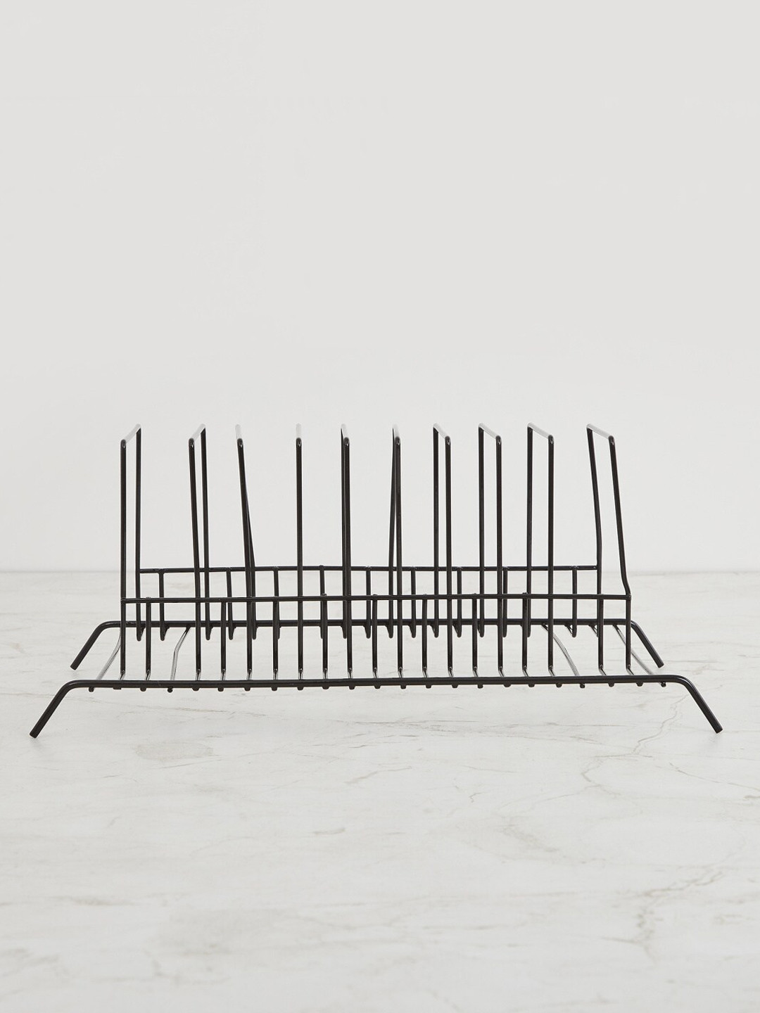 Buy Home Centre Grey Gravel Boston Metal Plate Rack - Dish Rack for ...