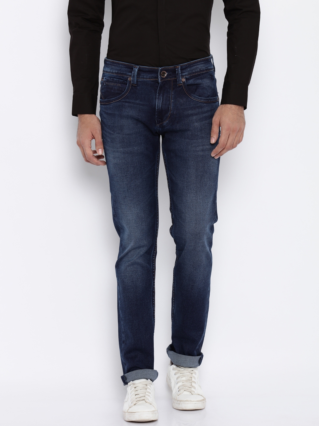 Buy Killer Men Blue Skinny Fit Mid Rise Clean Look Jeans - Jeans for ...