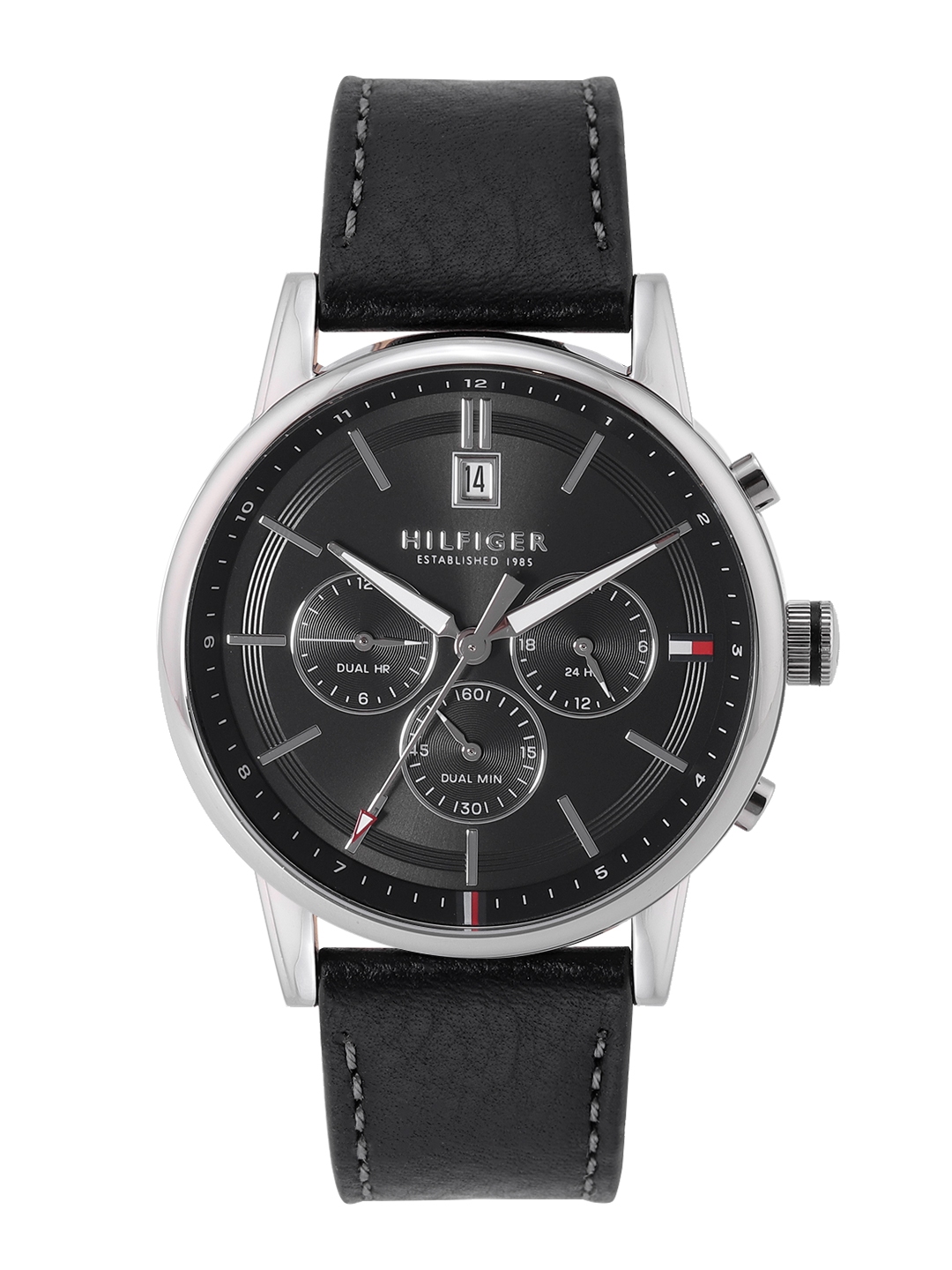 Buy Tommy Hilfiger Men Black Kyle Analogue Watch NCTH1791630W - Watches ...