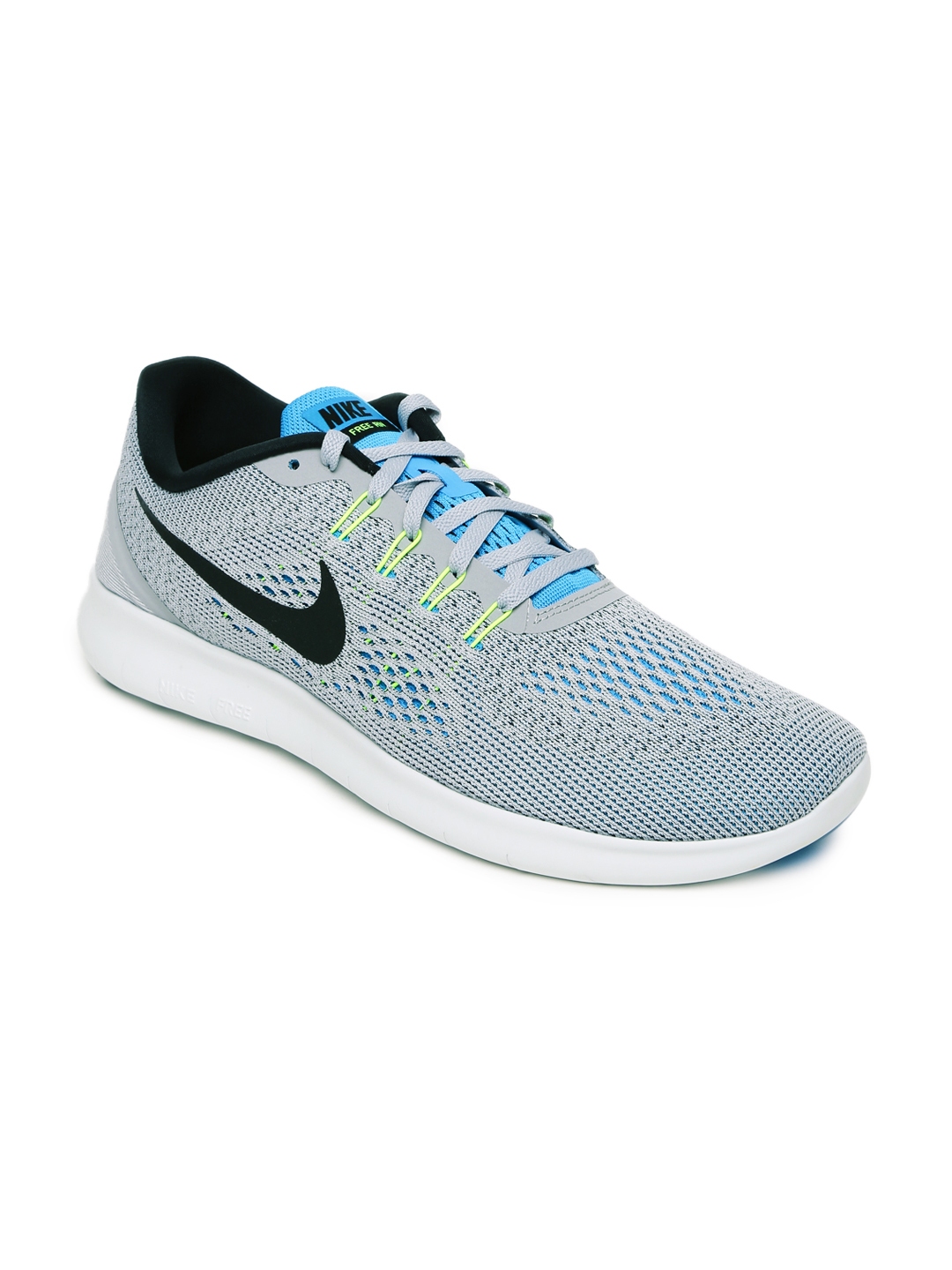 nike men's grey running shoes