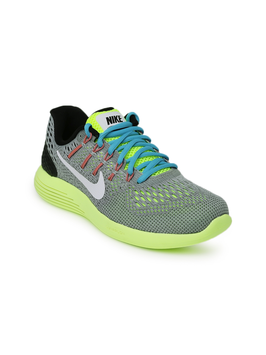 nike womens gray running shoes