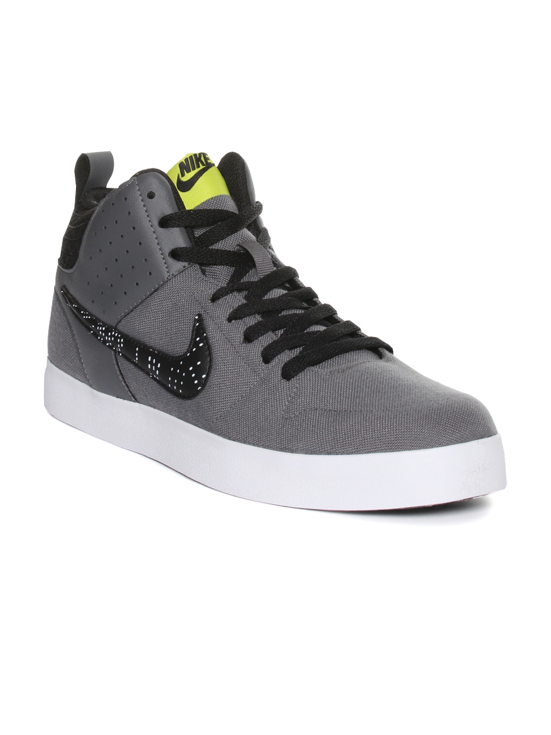 nike liteforce iii mid grey sneakers