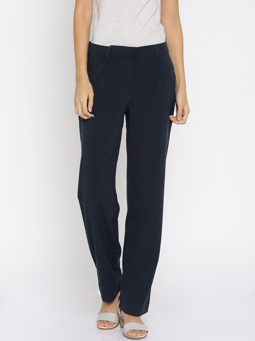 blue trousers women