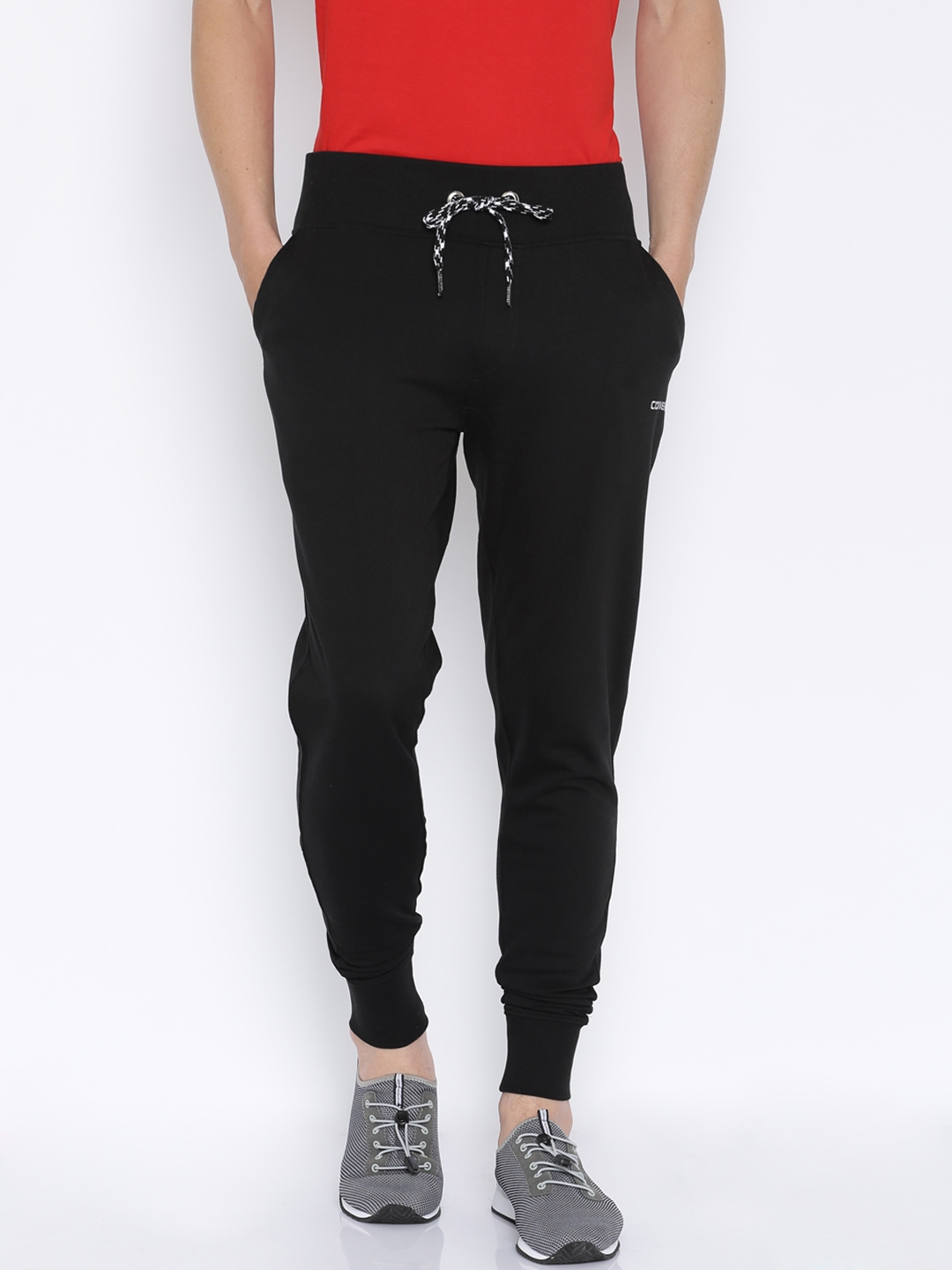 converse with track pants