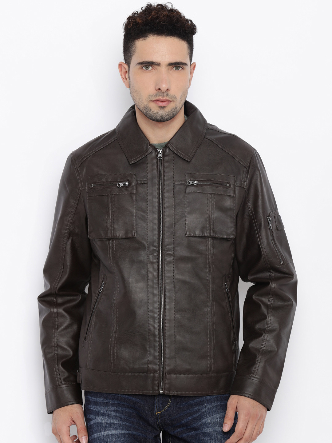 Flying machine black jacket clearance