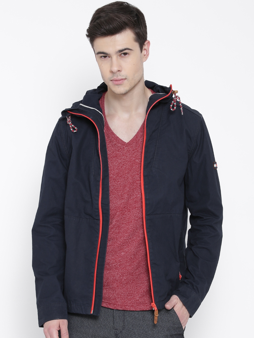 myntra tommy hilfiger jackets
