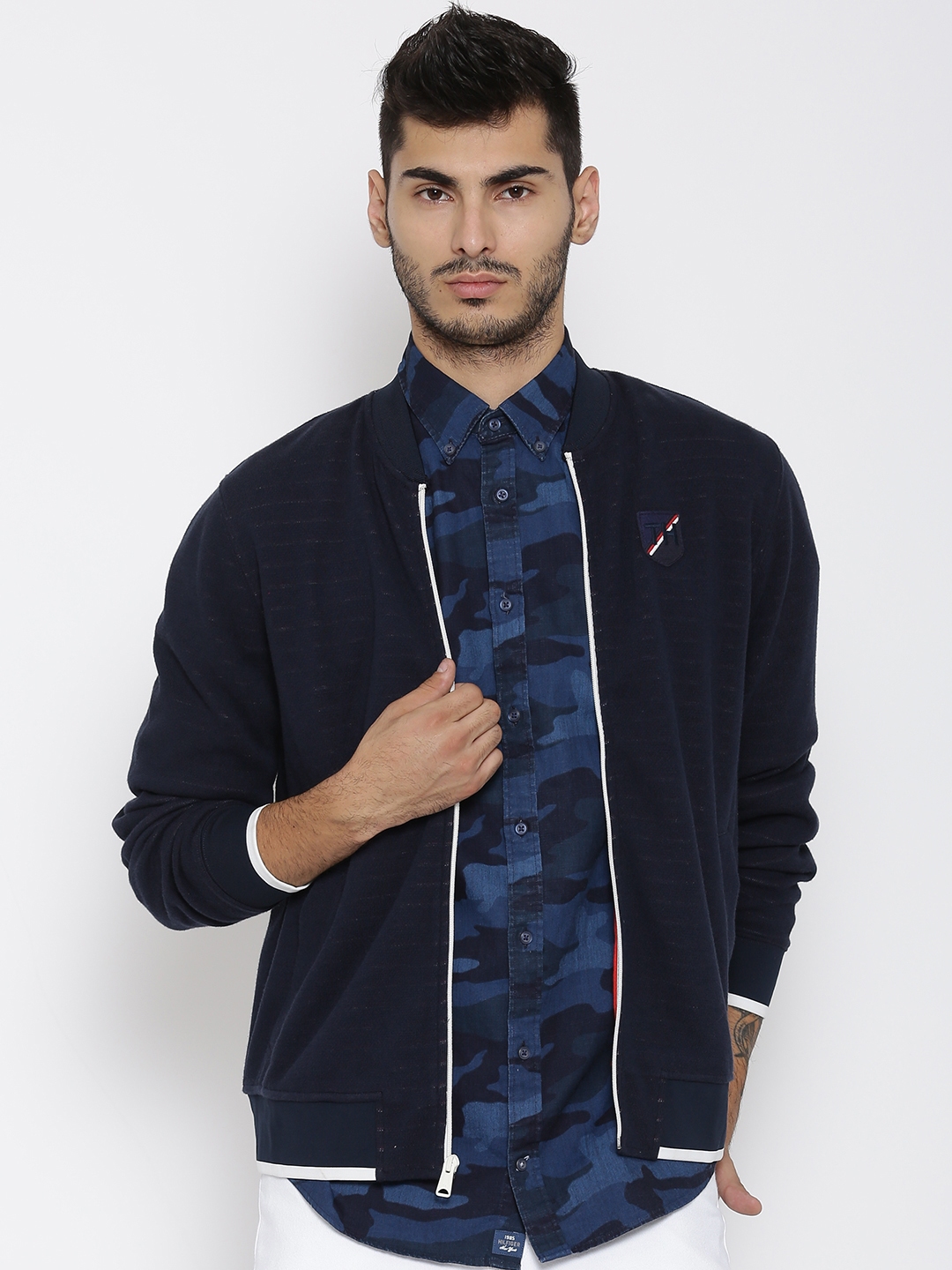 myntra tommy hilfiger jackets