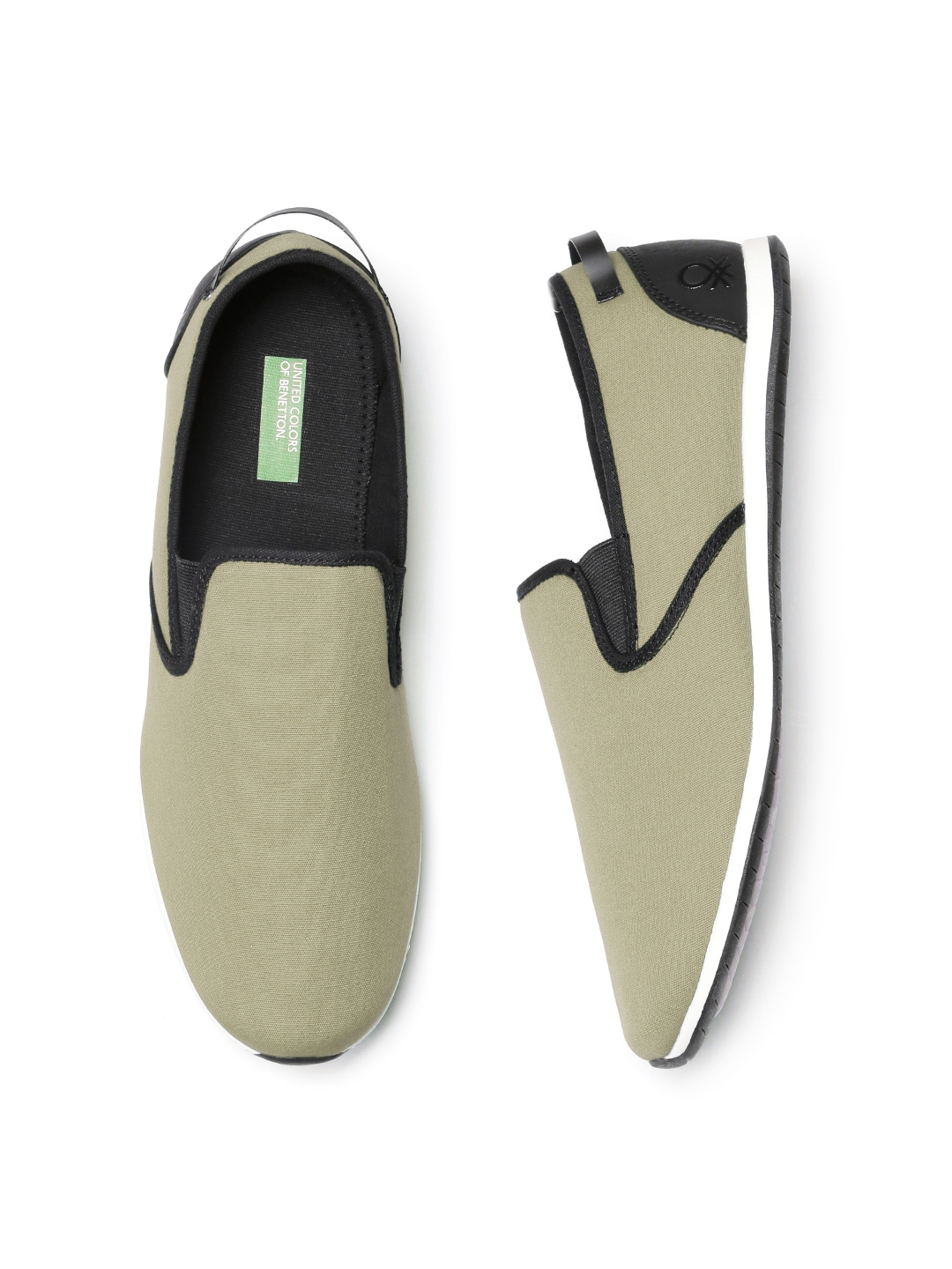 benetton slip ons