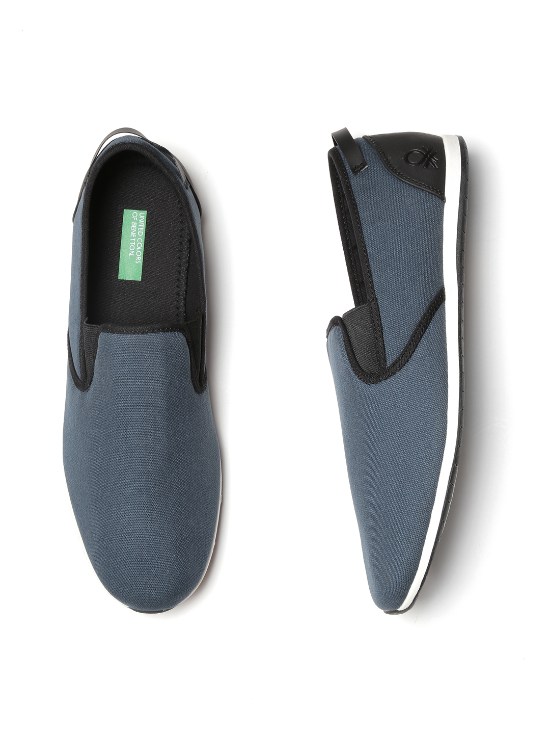 benetton slip ons