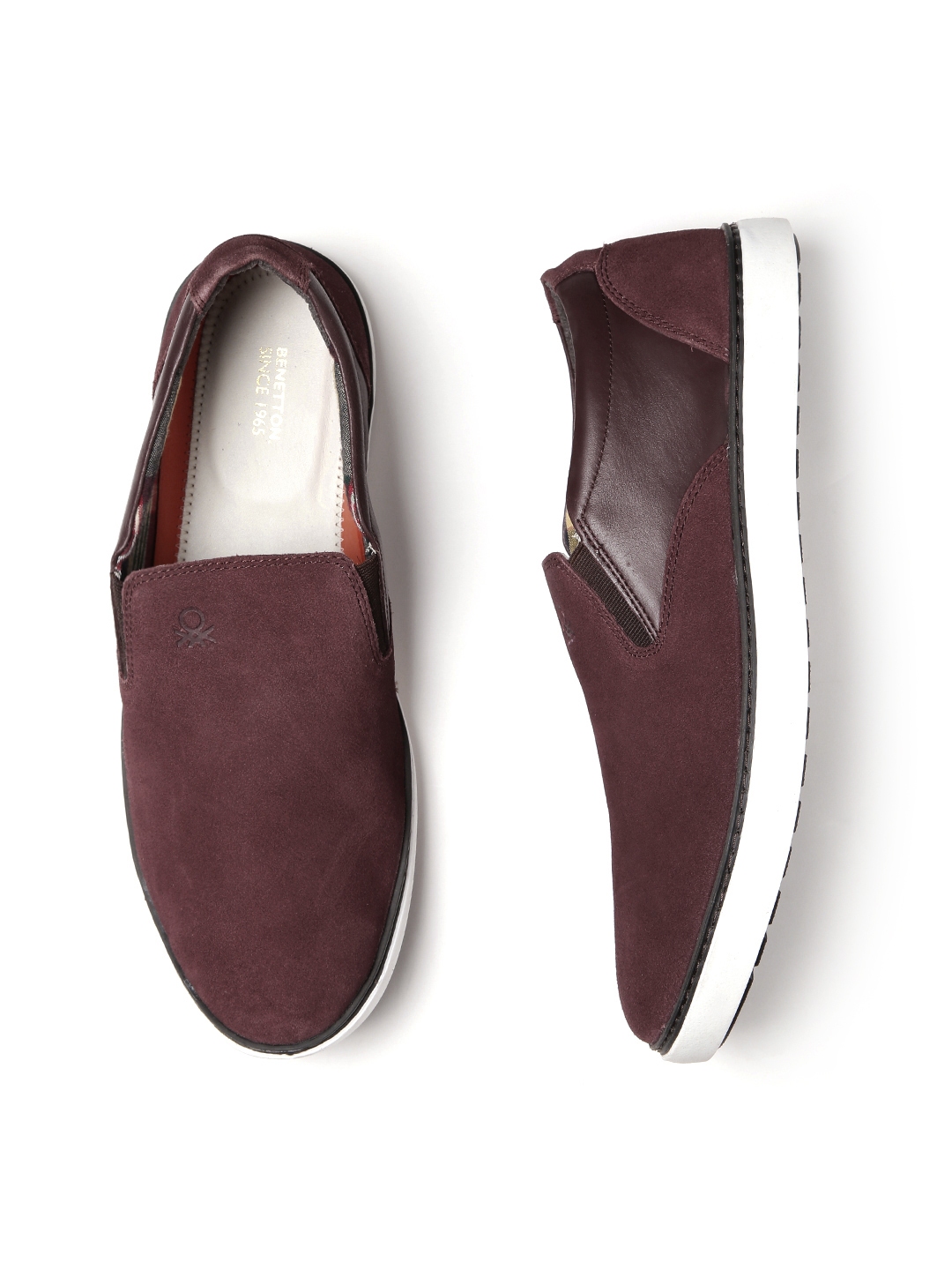 benetton slip ons
