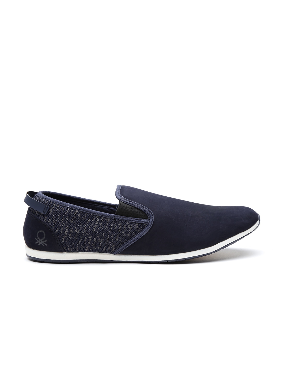 Buy United Colors Of Benetton Men Navy Slip On Sneakers - Casual Shoes ...