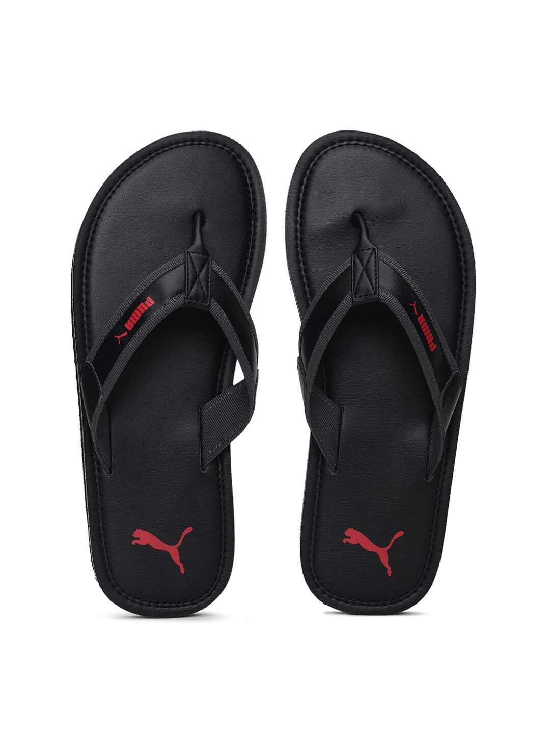 Buy Puma Men Black Thong Flip Flops - Flip Flops for Men 15503392 | Myntra