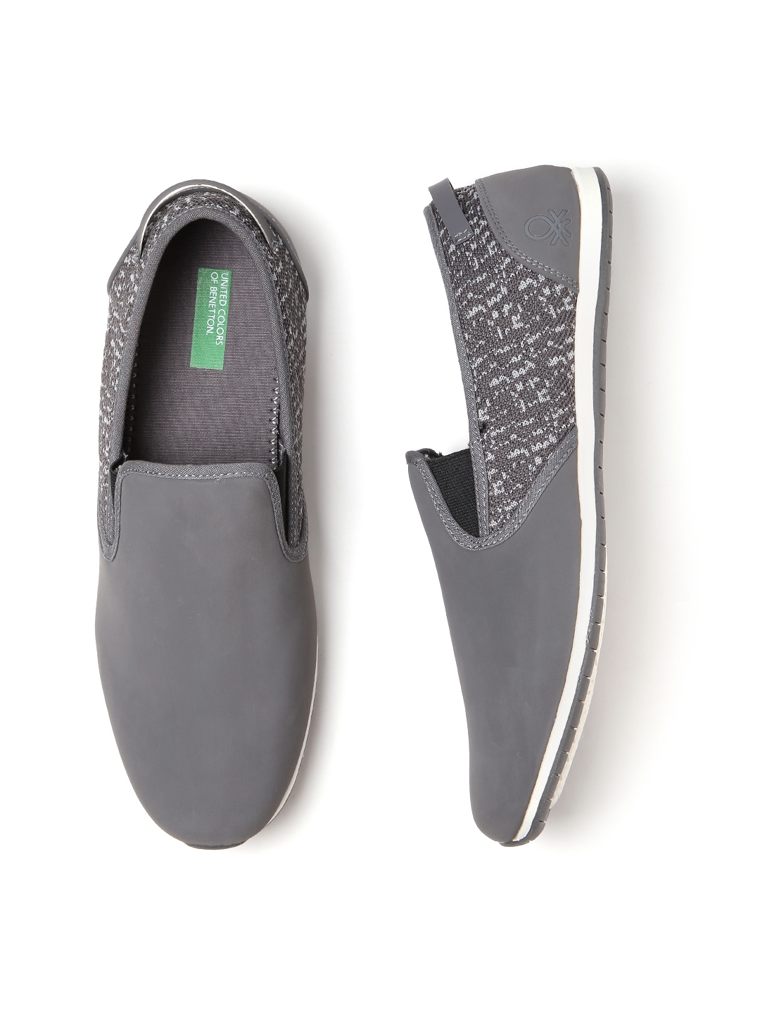 benetton slip ons