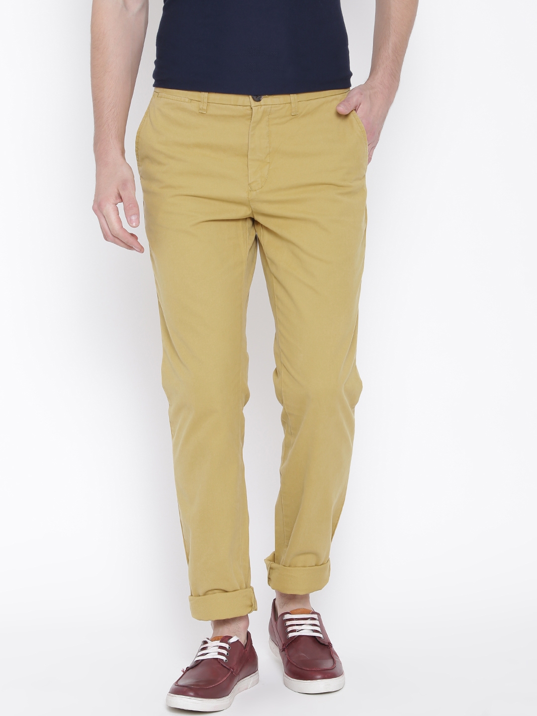 yellow tommy hilfiger pants