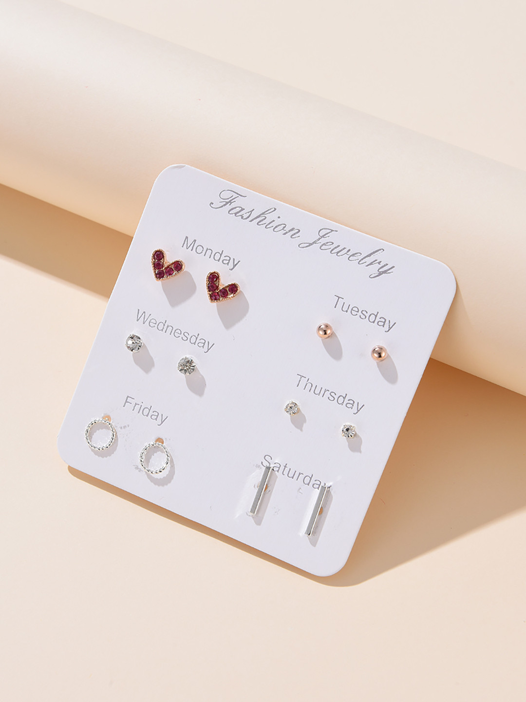 Buy URBANIC Set Of 6 Studs Earrings for Women 15507374 Myntra