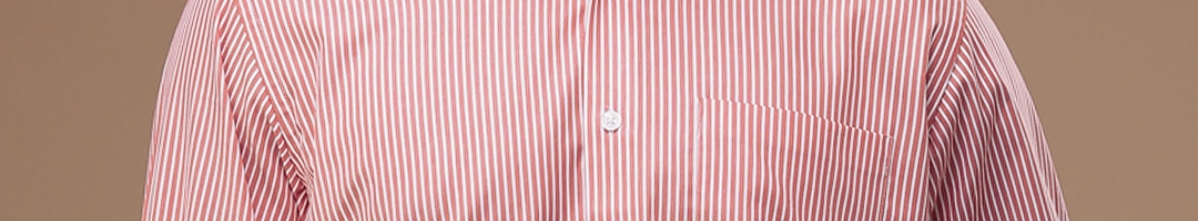 Buy Louis Philippe Men Pink Striped Formal Shirt - Shirts for Men 1550828 | Myntra