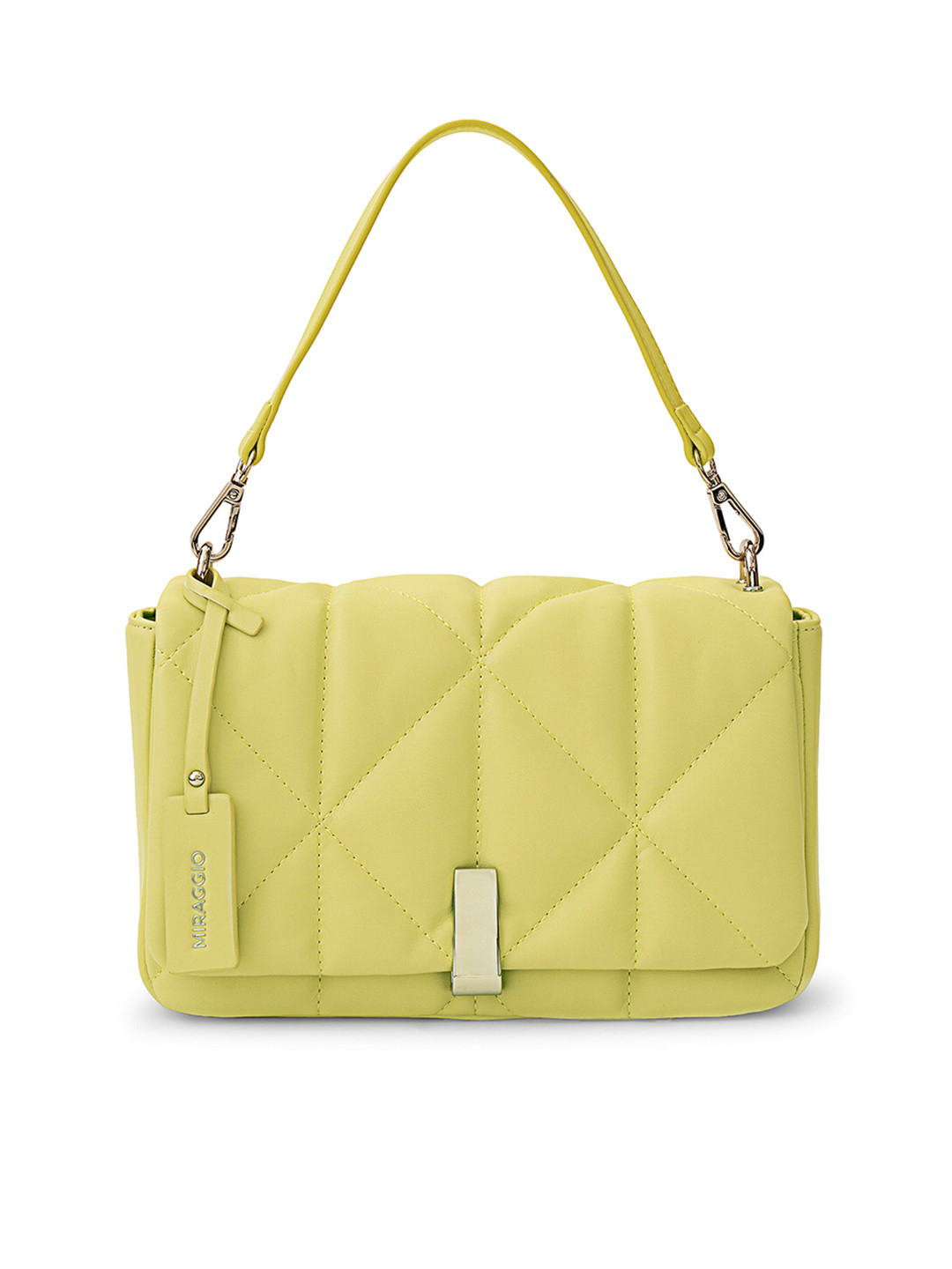 Buy MIRAGGIO Quilted Top Handle Sling Bag Handbags for Women 15512124