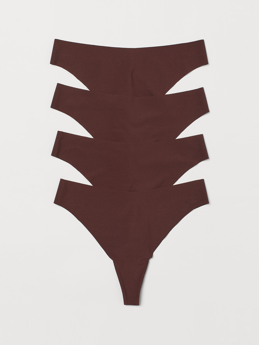 Buy H&M Women Brown 4 Pack Brazilian Briefs - Briefs for Women 15515760 ...