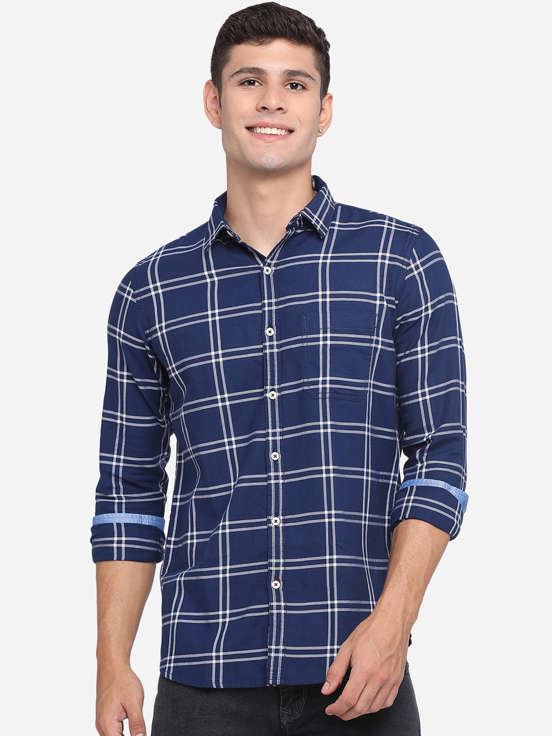 BEACH SHIRT JADE NAVY BLUE