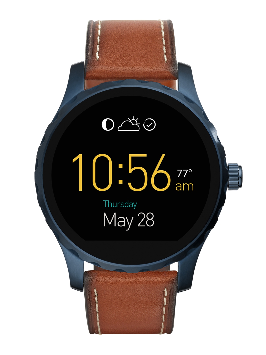 fossil marshall black smartwatch