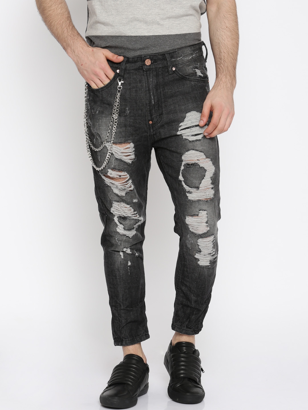 baggy jeans myntra