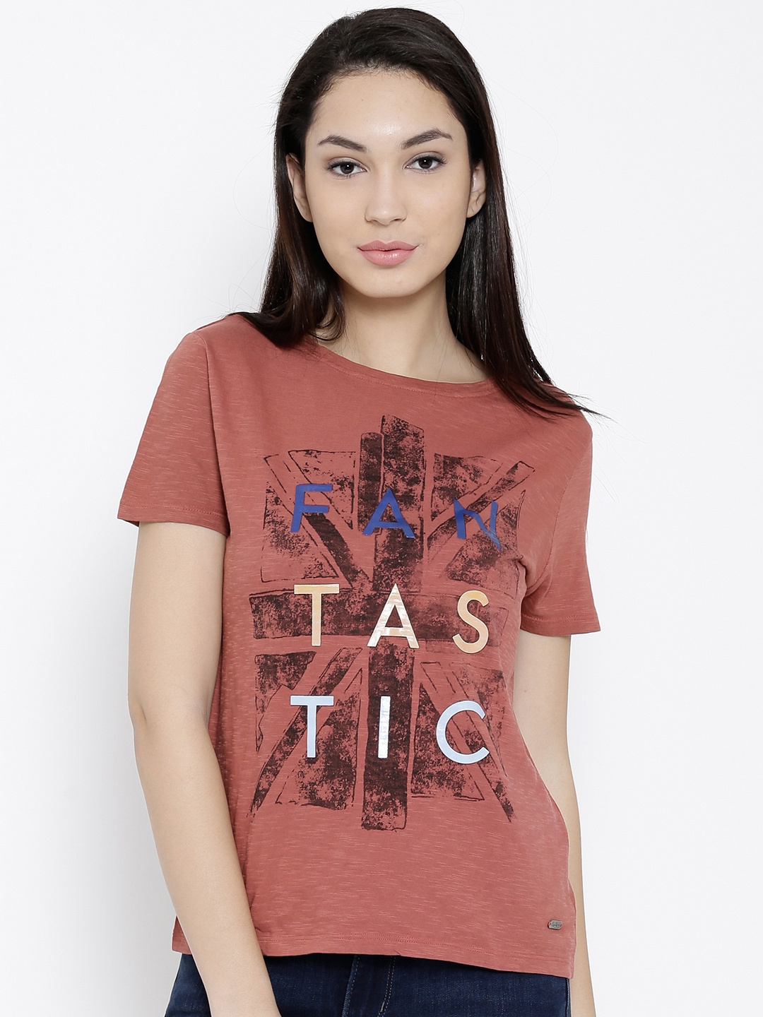 rust colored tshirts