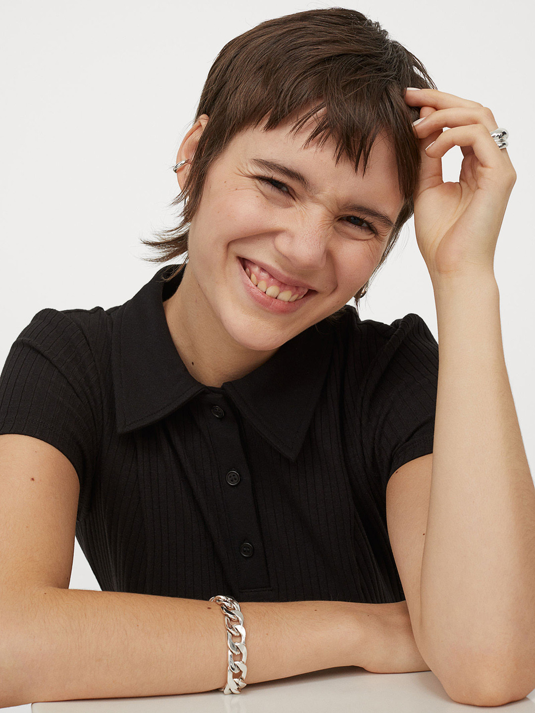 Buy H&M Women Black Tennis Dress Dresses for Women 15530828 Myntra