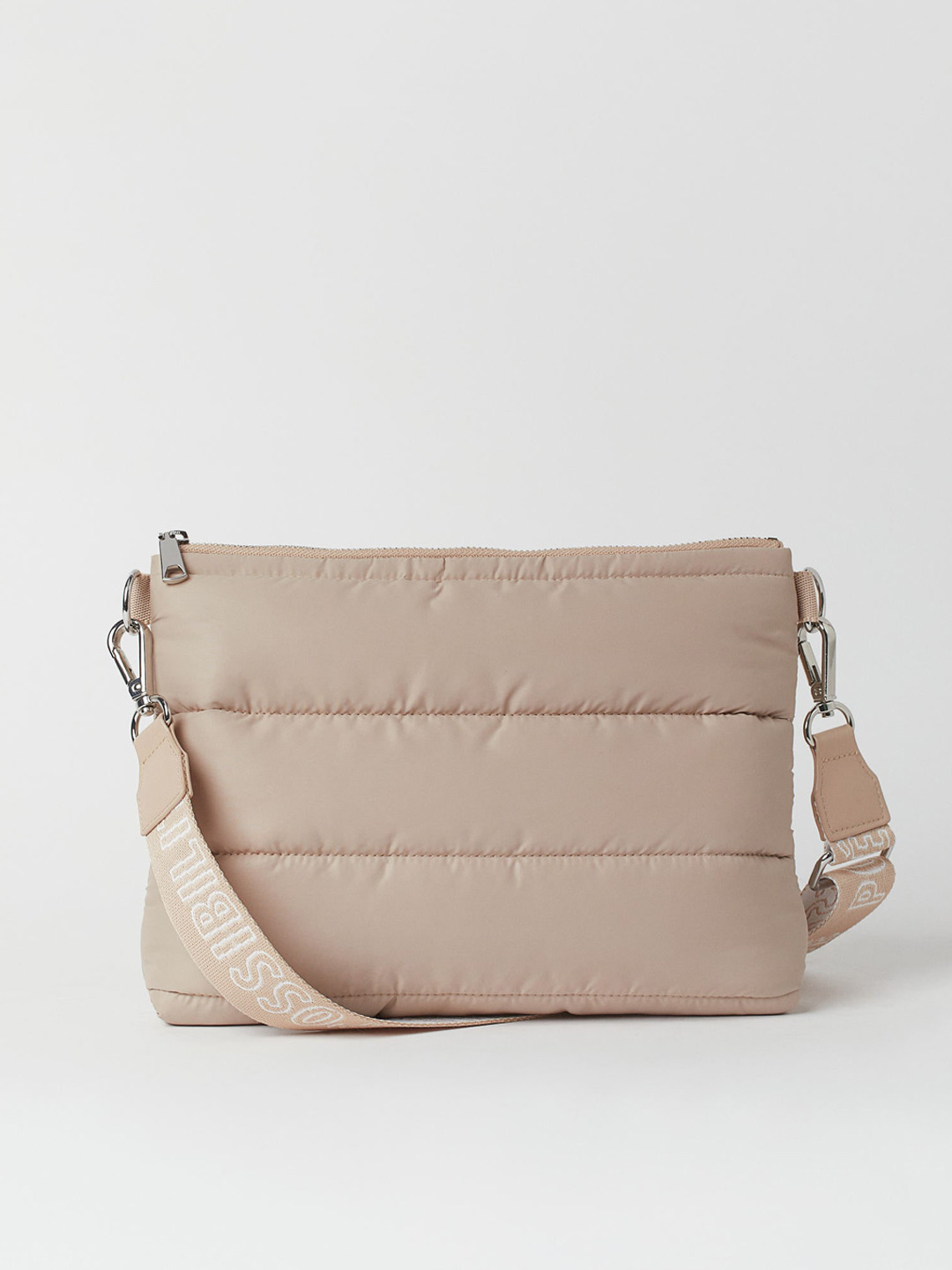 Buy H&M Women Beige Padded Shoulder Bag Handbags for Women 15531078