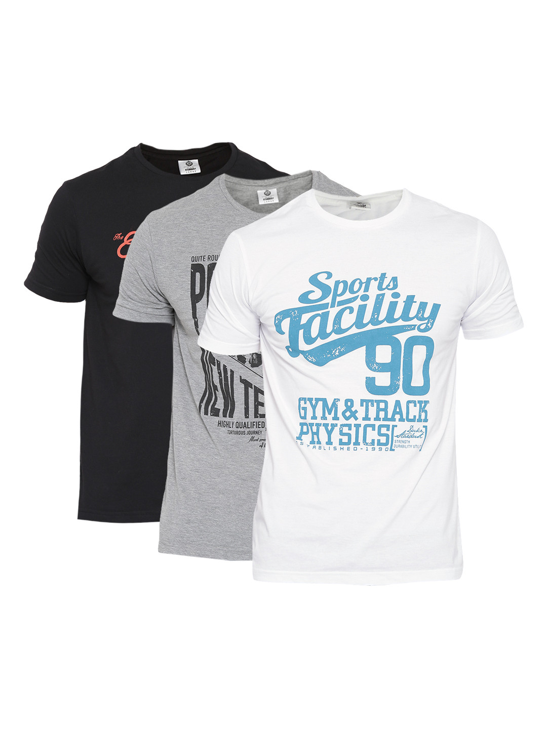 Buy Duke Stardust Men Pack Of 3 Printed T Shirts Tshirts for Men