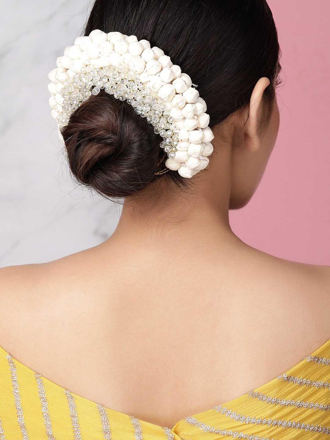 Buy Rubans Women White Beaded Hair Pin Hair Accessory for Women 15544846 Myntra