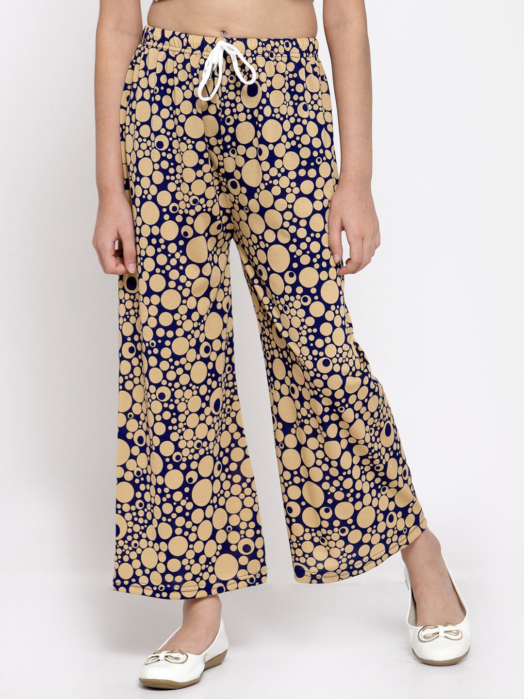 myntra flared palazzo