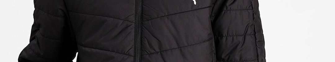 Buy Puma Men Black Padded Jacket With WarmCELL Technology - Jackets for ...