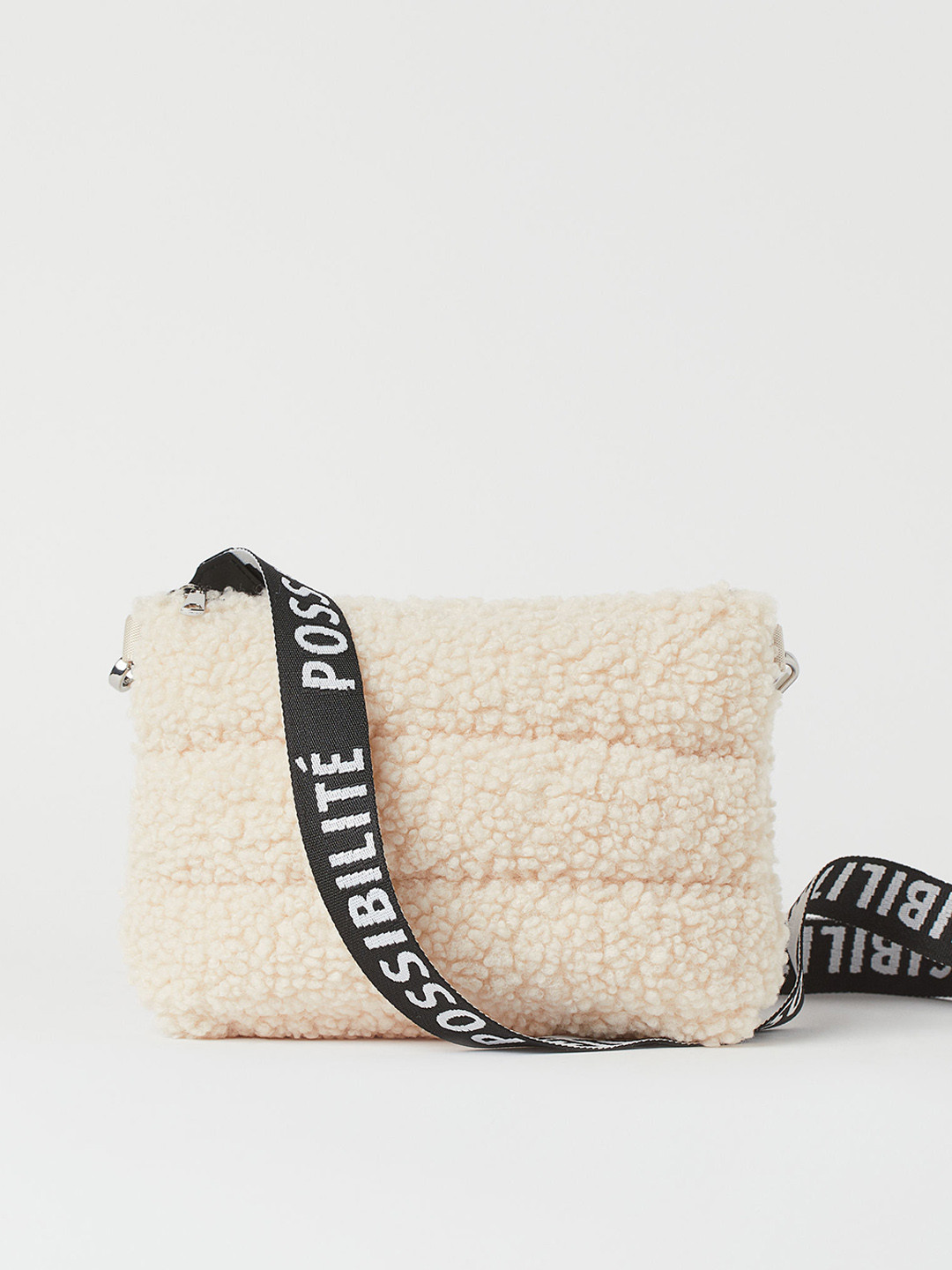 Buy H&M Women Beige Padded Shoulder Bag Handbags for Women 15575314