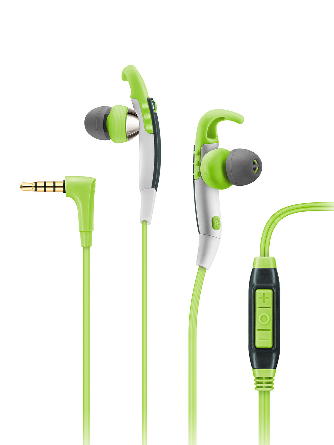Buy Sennheiser Green MX 686G Sports Earbuds With Mic Headphones for Unisex 1557536 Myntra
