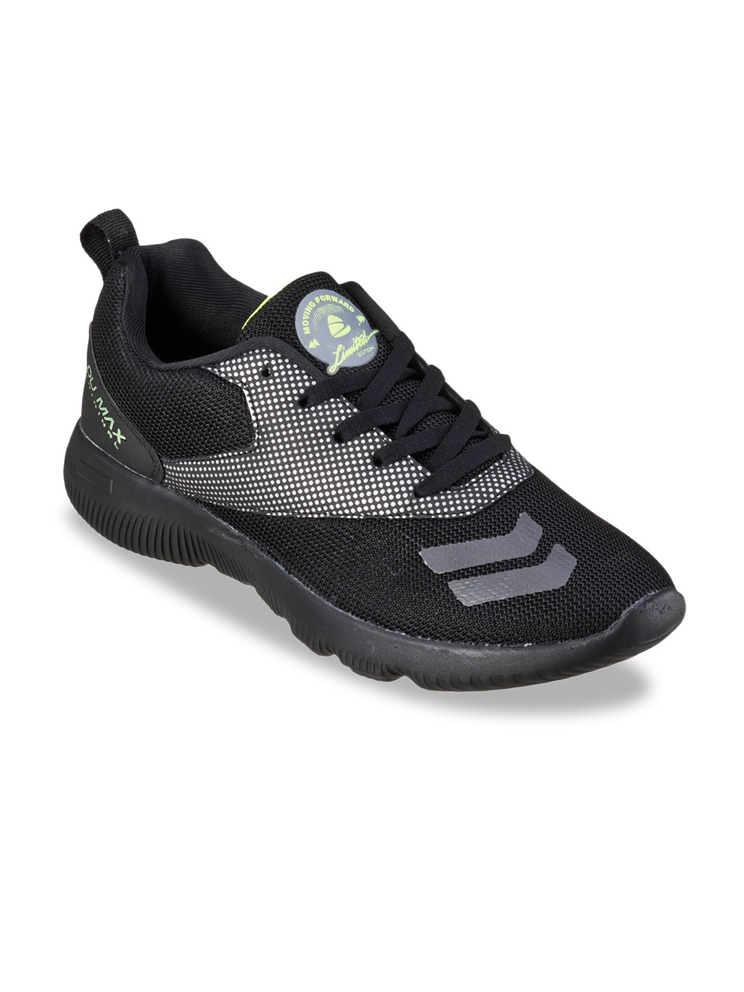 Buy Duke Men Black Mesh Running Shoes Sports Shoes for Men 15577432